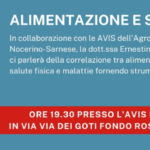 Alimentazione e Salute: Il Primo Incontro del Progetto “Alimentazione e Benessere”